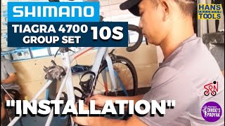 quotINSTALLATIONquot  SHIMANO TIAGRA 4700 GROUPSET [upl. by Razaile]