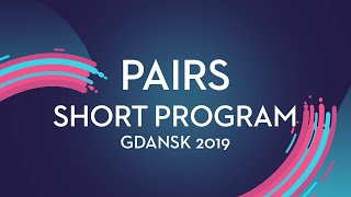 Greta Crafoord  John Crafoord SWE  Pairs Short Program  Gdansk 2019 [upl. by Duarte767]