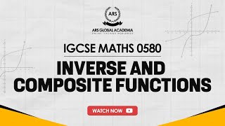 Inverse amp Composite Functions  IGCSE MATHS 0580  TOPICAL PAST PAPERS 2020 [upl. by Theone]