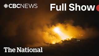 CBC News The National  Israeli military launches Lebanon ground invasion [upl. by Namara]