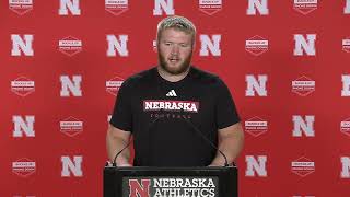 Nebraska Football Defensive Lineman Nash Hutmacher  PreOhio State 2024 [upl. by Dragelin]