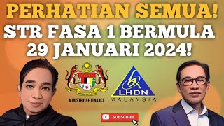 TERKINI SAHIH STR FASA 1 BERMULA 29 JANUARI 2024 [upl. by Ecneralc680]