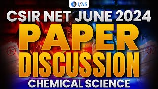 CSIR NET Chemistry Paper Solution  NET Chemical Science Answer key [upl. by Rez]