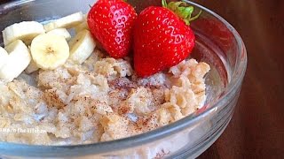 Oats Recipe For Weight Loss  Healthy Oatmeal Breakfast Recipe  Porridge by HUMA IN THE KITCHEN [upl. by Nailimixam]