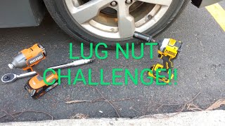 DeWalt DCF850 vs Ridgid Max Output Lug Nuts Challenge [upl. by Kancler]