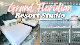 Grand Floridian Resort Studio Lagoon View ROOM TOUR [upl. by Anuqahs401]