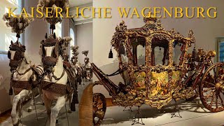 Kaiserliche Wagenburg  Imperial Carriage Museum  Sisis Mystery Dress  Schloss Schönbrunn Vienna [upl. by Lachus]