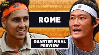 Tabilo vs Zhang  Rome Open 2024 QF  Tennis Prediction [upl. by Gwendolen]