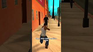 WILL THE COPS NOTICE YOU IF YOU AIM AT THEM FROM BEHIND IN GTA GAMES [upl. by Nabatse]