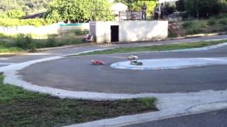 Rally Game NSC EB4 Kyosho Thermique Crono Brushless 20 05 2013 [upl. by Quirk]