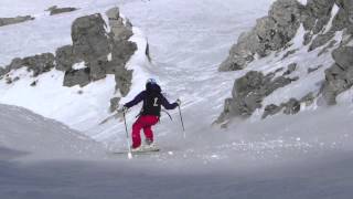 PISTEURS COULOIR VAL DISERE TIGNES  COULOIR DES PISTEURS  SNOWORKS SKI COURSES [upl. by Aleacim248]