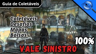 Rise of the Tomb Raider  VALE SINISTRO 100 [upl. by Aneeled]