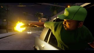 SAN ANDREAS GAMEPLAY  GANGWAR 1 [upl. by Aigneis]