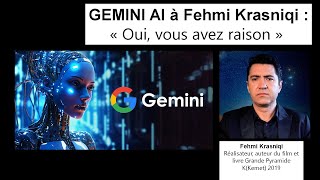 GEMINI AI à Fehmi Krasniqi Oui vous avez raison K 2019 L Histoire de lAfrique  Le Mètre [upl. by Yelnek342]