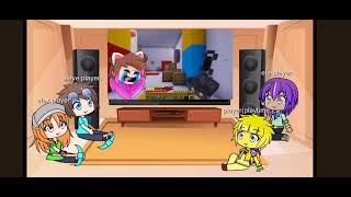 players reaccion a poppy playtimeparte 2 gachaclub minecraft reaction mods poppy fvpシ [upl. by Akeryt383]