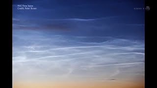 Noctilucent Clouds  NASA ScienceCasts [upl. by Alyahs]