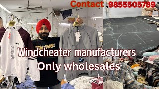 windcheater jacket wholesale 2024 con 9855505789 wholesalemarket ludhiana windcheaterjacket [upl. by Piane]