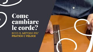 Come cambiare le corde ad una chitarra con Floyd Rose  Tutorial [upl. by Laural]