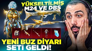 YENİ DESTANSI BUZ DİYARI SETİ GELDİ 😱 ALTIN KANAT M24 VE DBS AŞIRI UCUZA FULLEDİK  PUBG MOBILE [upl. by Niple690]