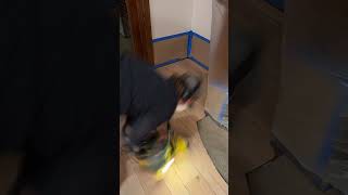 Refinishing the Aspen theAspen music wood floorrefinishing workday aspen hardwoodfloors meme [upl. by Suiradel]