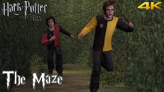 Harry Potter and the Goblet of Fire Triwizard Task 3 The Triwizard Maze Walkthrough 4K [upl. by Lraep]