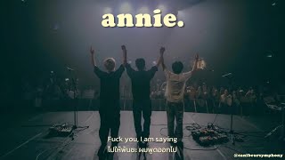 THAISUB annie  wave to earth แปลเพลง [upl. by Aivlis]