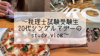 【20代シングルマザー税理士試験受験生のvlog】遊びに出掛けた日と勉強した日の2日間 [upl. by Nitniuq]