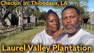 VISITING LAUREL VALLEY PLANTATION Slave Quarters Thibodaux LA Slave Houses [upl. by Ivar276]