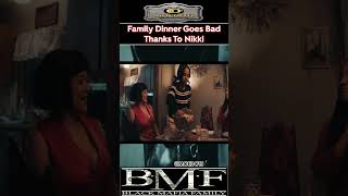 Nikki Sets It Off At Dinner Exposed Everything BMF bigmeech bmf starz [upl. by Hube586]