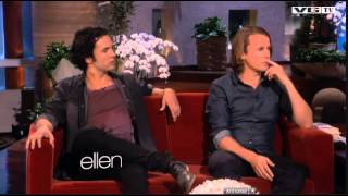 Ylvis The Fox  the whole interview at The Ellen Degeneres Show [upl. by Douty]