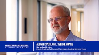 Sverre Roang  Alumni Spotlight  Fall 2022 [upl. by Morel]