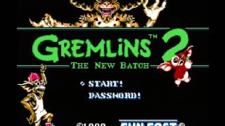 Gremlins 2  The New Batch NES Music  Game Over [upl. by Ahsirtap]