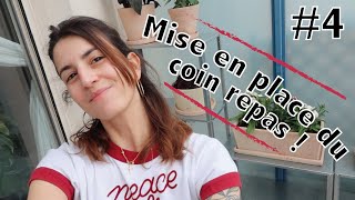 Aménagement coin repas et chill du balcon  plantagères et rangement [upl. by Evslin180]