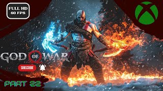 God of War Part 22 The Sickness Helheim Complete xbox gameplay [upl. by Matlick]