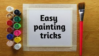 Super Easy Poster Color Painting for Beginners  Step  by  step Tutorial [upl. by Adlai]