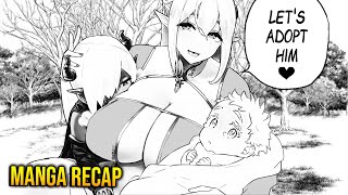 Considered as Demons Child He was Thrown away for had a Black Element  Manga Recap [upl. by Ravel]