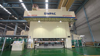 SIMPAC 2500TON TRANSFER PRESS WITH AUTOMATION [upl. by Chiang58]