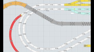 2021 layout  Phase 1 building the mainlines  Märklin analogue  MTrack [upl. by Celene511]