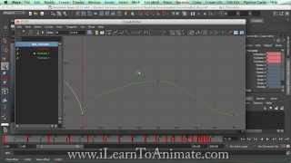 Bouncing Ball Animation Tutorial with Maya 58  Graph Editor amp Handle controls [upl. by Sirrah896]