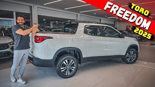 FIAT TORO FREEDOM 2025 a versão mais interessante TURBO FLEX [upl. by Housen395]