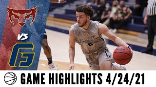 George Fox vs Willamette Highlights  D3 Mens Basketball 2021 [upl. by Corsetti]