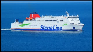 Stena Nordica ferry covering on Cairnryan to Belfast route [upl. by Maighdlin]