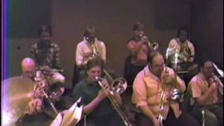 Mark Masters Rehearsal Big Band 1985 [upl. by Almire]