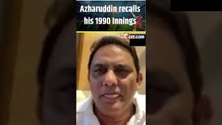 Mohd Azharuddin Reflects on His Iconic 1990 Innings Dedicated to My Father ytshorts [upl. by Waters203]