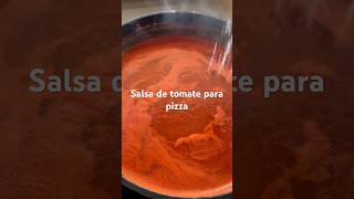 Salsa de tomate para pizza y otras recetas shorts pizzarecipe pizzalover tomatoes [upl. by Ttevi178]