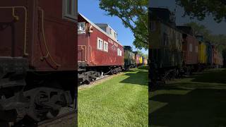 Stay in a Train Car  Red Caboose Motel Lancaster County PA lancastercounty pennsylvania hotels [upl. by Zitella]