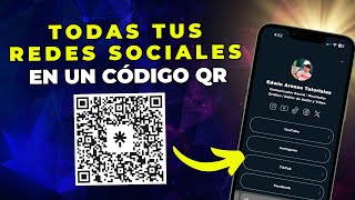 ¡Crea Tu Código QR para TODAS tus Redes Sociales GRATIS 🤩💡 Fácil y Rápido con LINKTREE [upl. by Malachy632]