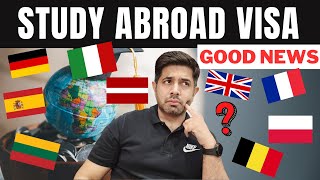 Study Abroad VISA for Pakistani Students  Study in Europe without IELTS 2024  Study in UK 2024 [upl. by Odranar]