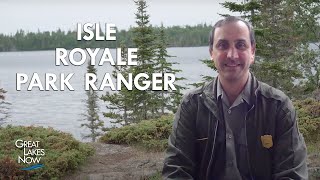 Whats it like being a park ranger at Isle Royale  Great Lakes Now [upl. by Leuas]