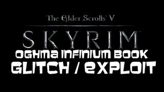 SKYRIM  Oghma Infinium Book GlitchExploit MAX OUT 100 All Skills Guide [upl. by Catharine]